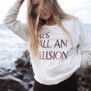 Rare Sugarhigh Lovestoned It’s All an Illusion Sweatshirt